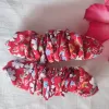flower fabric vintage hair clip, stylish hair clip, various floral patterns, elegant hair accent, handcrafted hair clip
