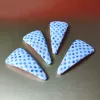 kẹp tóc tam giác vải hoa, hoạ tiết vải hoa tươi sáng, phù hợp với mọi dịp, điểm nhấn tinh tế, phụ kiện tóc duyên dáng