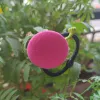 button hair tie, random color, various patterns, durable material, unique large round button design, handmade items