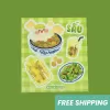 dracontomalon stickers, creative and unique decorative option, high durability, vibrant colors, cute images