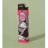 bizarre painting pattern lighter, rebellious and distinctive style, vivid colors, inspired by famous paintings