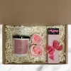 Scented candle gift box, relaxation gift set, self-care gift, aromatherapy candle, soy wax candle, essential oils, lavender candle, stress relief gift, gift for men, gift for women, spa gift set, birthday gift, holiday gift, meditation candle, sleep aid,