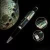 craftsmanship mother of pearl pen, exquisite craftsmanship, intricate patterns, elegant and luxurious beauty, premium gift