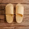 open toe loofah slippers, sweat absorbing sandals, handmade pumpkin fiber sandals, unisex pumpkin fiber sandals, indoor wearing sandals