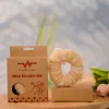 miếng rửa chén xơ mướp dạng tròn, hiệu quả làm sạch cao, an toàn cho da tay, chất liệu tự nhiên, dễ dàng phân huỷ, thân thiện môi trường