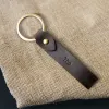 name engraving leather keychain, premium leather material, engravable, personalized touch, rustic style