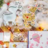 reindeer diy mosaic kit for kids, high-quality kit, family game, encourages creativity, develops thinking skills