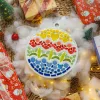 snowball diy mosaic kit for kids, premium handmade kit, toy for kids, educational support, stimulates creativity