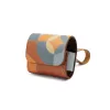 airpod case summer/honor by em - emotion, pu leather material, uv printed pattern that won't peel off, unique fashion accessory