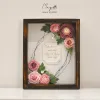 Tranh Hoa Giấy Thủ Công The Pink Rose - MAYPAPERFLOWER