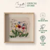 Flower Garden 1 Handmade Paper Flower Painting, Maypaperflower - Chus