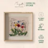 Flower Garden 1 Handmade Paper Flower Painting, Maypaperflower - Chus