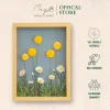 Wild Flower Handmade Paper Flower Painting, Maypaperflower - Chus