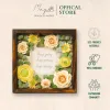 The Warm Love Handmade Paper Flower Painting, Maypaperflower - Chus