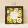 The Warm Love Handmade Paper Flower Painting, Maypaperflower - Chus