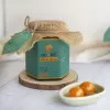 yolk honey gummy - tươi concept, chicken eggs soaked in honey, healthy food, skin-beautifying dish, nutritious food