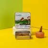 premium lang-son cypress incense cones, yellow cedar wood cones, herbal room incense, fragrant wood cones, yellow cedar incense cones