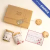 herbal tea gift set, herbal flower tea set, natural gift box, cooling herbal tea, gift for girlfriend