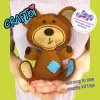 bear misha, diy 5+ sewing kit toy, craft toy, cute bear misha, educational toy, develops concentration