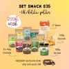 Combo Ăn Vặt Tiết Kiệm 35 Khẩu Phần, Combo Ăn Vặt Lành Mạnh, Món Ăn Nhẹ, Phù Hợp Cho Cắm Trại Và Liên Hoan, Thực Phẩm Chế Biến Sẵn Tiện Lợi