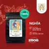 Nghĩa Robusta, Cà Phê Robusta Red Honey Chư Sê Nguyên Chất 100%, Vị Sữa Dừa và Thốt Nốt, Quà Tặng Cà Phê Sạch Hương Vị Đậm Đà, Quà Tặng Việt Nam