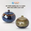Hũ Gốm Tròn Đựng Gia Vị, Tráng Men Hỏa Biến, Tỏa Sáng Gian Bếp Nhà, Gốm Sứ Bát Tràng, Hũ Đựng Gia Vị, Lọ Gia Vị, Gốm Hỏa Biến, Đồ Dùng Nhà Bếp