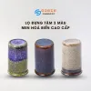 Lọ Đựng Tăm Gốm Sứ Men Hỏa Biến, Tác Phẩm Nghệ Thuật Trên Bàn Tiệc, Gốm Bát Tràng, Ống Tăm, Lọ Tăm, Gốm Sứ Cao Cấp, Gốm Gia Dụng, Quà Tặng Độc Đáo