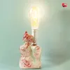 Đèn Gốm "Đu Đỉnh Sầu", Thăng Trầm Của Tình Yêu, Bộ Sưu Tập “Tình Dược”, Đèn Gốm Thủ Công Độc Đáo, Đèn Điện, Nghệ Thuật Trừu Tượng, Quà Tặng Độc Đáo