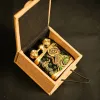 Bật Lửa Mãnh Hổ Tọa Sơn Bọc Da Vẽ Tay, Bật Lửa Nghệ Thuật, Bật Lửa Khắc Tên, Phụ Kiện Da, Quà Tặng Độc Đáo, Quà Tặng Cá Nhân Hóa