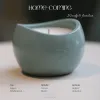 Pyra Home-Coming Scented Candle, Moved by Peaceful Sensations, Natural Ingredients, Artistic Candle, Elegant Birthday Gift, Unique Corporate Gift