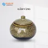 Hũ Gốm Tròn Đựng Gia Vị, Tráng Men Hỏa Biến, Tỏa Sáng Gian Bếp Nhà, Gốm Sứ Bát Tràng, Hũ Đựng Gia Vị, Lọ Gia Vị, Gốm Hỏa Biến, Đồ Dùng Nhà Bếp