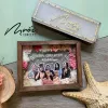 Personalized Photo And Pressed Flower Frame (Max 2 Photos), Handcrafted Keepsake Frames, Thoughtful Gift Frame, Personalized Present Idea, Unique Gift