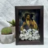 Handmade Catholic Paper Flower Painting, Size A5, Honoring Sacred Beauty, Catholic Floral Art, Paper Flower Art, Church Decoration, Thoughtful Gifts