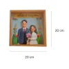 Couple Clay Art, Custom Photo And Message, Personalized Clay Painting, Portrait Figurine, Personalized Gift, Unique Wedding Gifts, Birthday Gifts