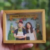 Tranh Đất Sét Theo Yêu Cầu, Cỡ Nhỏ, Ảnh Người Và Thông Điệp Tự Chọn, Tối Đa 4 Người, Tranh Đất Sét Cá Nhân Hóa, Quà Tặng Cá Nhân Hóa, Quà Cưới