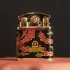"Phoenix" Hand-Drawn Leather Lighter, Personalized Engraved Lighters, Talent And Beauty Collection, Art Lighters, Unique Gifts, Personalized Gifts