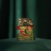 "Peacock" Hand-Drawn Leather Lighter, Personalized Engraved Lighters, Talent And Beauty Collection, Handmade Lighter, Accessories, Personalized Gifts