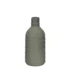 Bình Men Nhám "Quandoi" Màu Xanh Khaki, Điểm Nhấn Cổ Điển Cho Không Gian, Gốm Tân Vạn Cao Cấp, Bình Gốm Nghệ Thuật, Bình Hoa Trừu Tương, Quà Tân Gia