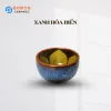 Fire-Glazed Flower Inner Tea Cup, Bat Trang Ceramics, Ceramic Tea Cup, Unique Fire-Glazed Ceramic Cup, Vietnamese Ceramics, Handmade Ceramics