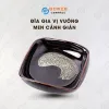 Đĩa Gia Vị Vuông Men Cánh Gián Hỏa Biến, Gốm Sứ Bát Tràng, Đĩa Muối Thiết Kế Sang Trọng, Đĩa Gốm Đựng Nước Chấm, Phụ Kiện Bàn Tiệc, Đồ Gốm Thủ Công