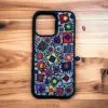 Brocade iPhone Case, Captivating Northwest Charm, Inspired by H'Mong Costumes, Handmade Cases, Unique Cases, Vietnamese Gifts, Gifts For Women