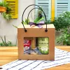 "Rustic" Gift Box, Nut Gift Set With Dried Fruit And Almond Butter, An Elegant Gift Set For Wellness, Health Gift, Meaningful Gift For All Occasions
