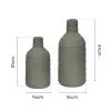 Bình Men Nhám "Quandoi" Màu Xanh Khaki, Điểm Nhấn Cổ Điển Cho Không Gian, Gốm Tân Vạn Cao Cấp, Bình Gốm Nghệ Thuật, Bình Hoa Trừu Tương, Quà Tân Gia