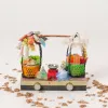 Nam châm tủ lạnh Gánh Bánh Tráng Trộn trong BST Xe đầy hàng rong Sài Gòn dùng để trang trí nhà cửa, là món quà lưu niệm độc đáo, mang đậm dấu ấn Việt Nam