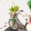 Chiếc Xe Bán Hoa trong bộ sưu tập xa đẩy hàng rong Việt Nam chính là mô hình nam châm hít tủ lạnh được thực hiện thủ công tinh xảo, hứa hẹn là món quà Việt Nam mà ai cũng ấn tượng
