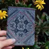 Carry culture with you in this handmade brocade passport holder, a perfect Vietnamese gift for any occasion.