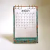 Start your year with the Marbled A5 Table Calendar, a daily dose of art and functionality, featuring a reusable 2025 calendar set that doubles as a unique art calendar and stylish stationery, making it the perfect New Year gift.