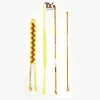Set Vòng Tay "Mặt Trời" Gồm 4 Vòng Tay Len Nghệ Thuật Chính Là Món Phụ Kiện Cho Ngày Rạng Rỡ, Phù Hợp Để Làm Quà Tặng Cho Nữ, Quà Sinh Nhật Ý Nghĩa