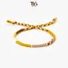 Set Vòng Tay "Mặt Trời" Gồm 4 Vòng Tay Len Nghệ Thuật Chính Là Món Phụ Kiện Cho Ngày Rạng Rỡ, Phù Hợp Để Làm Quà Tặng Cho Nữ, Quà Sinh Nhật Ý Nghĩa