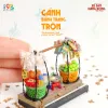 Nam châm tủ lạnh Gánh Bánh Tráng Trộn trong BST Xe đầy hàng rong Sài Gòn dùng để trang trí nhà cửa, là món quà lưu niệm độc đáo, mang đậm dấu ấn Việt Nam